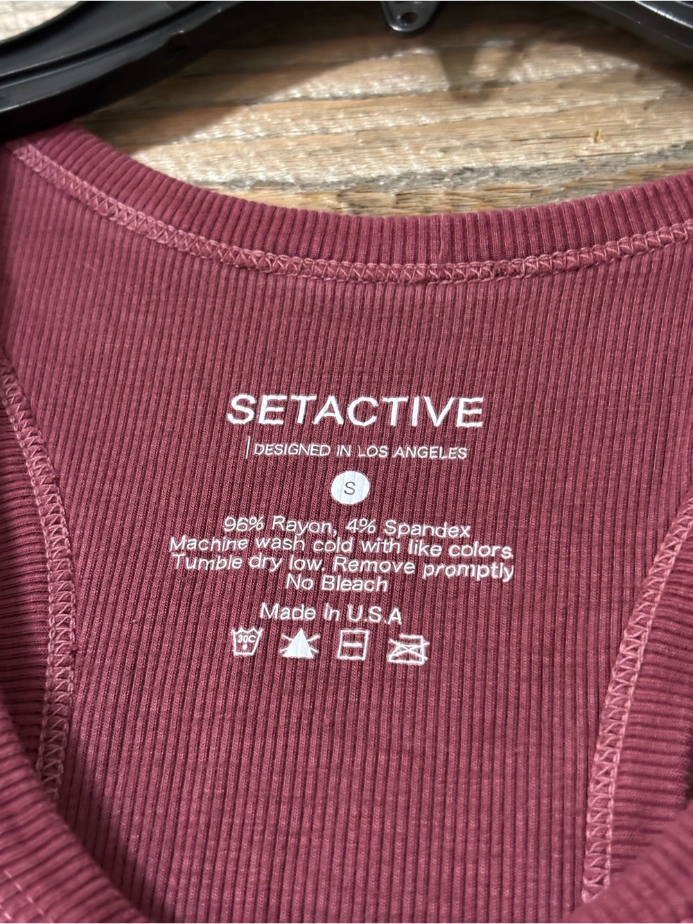 Set Active Set Basics Racerback Tank Top - Picture 6 of 6